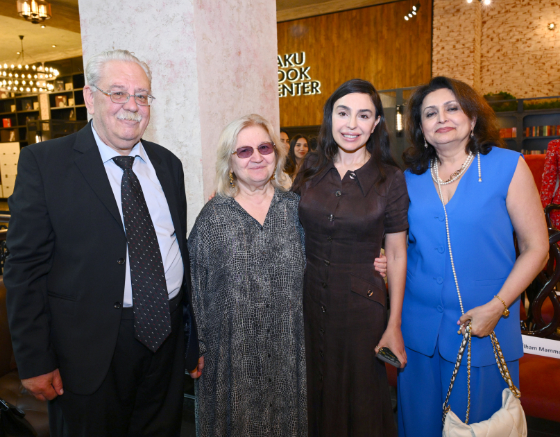 Heydar Aliyev Foundation VP Leyla Aliyeva attends evening on “The Confucius That We Don’t Know” at Baku Book Center (PHOTO)