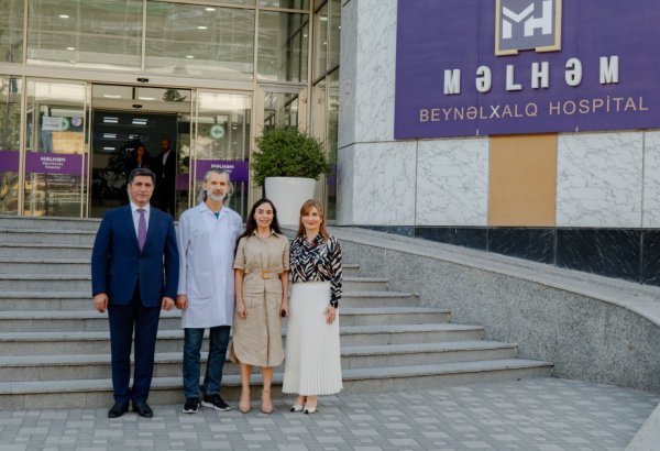 Vice-President of Heydar Aliyev Foundation Leyla Aliyeva visits “Malham Hospital” in Baku (PHOTO)