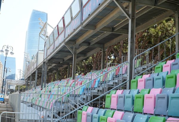 Azerbaijan’s Baku boosts grandstand capacity for upcoming Formula 1 race