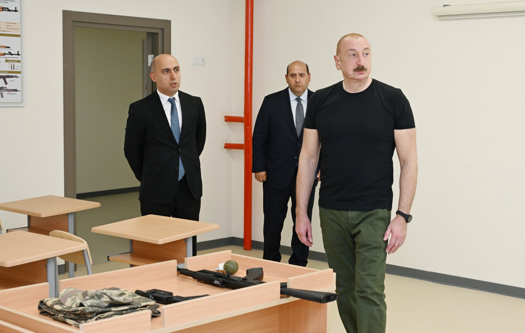 President Ilham Aliyev attends opening of secondary school No. 1 in Aghdam city (PHOTO)