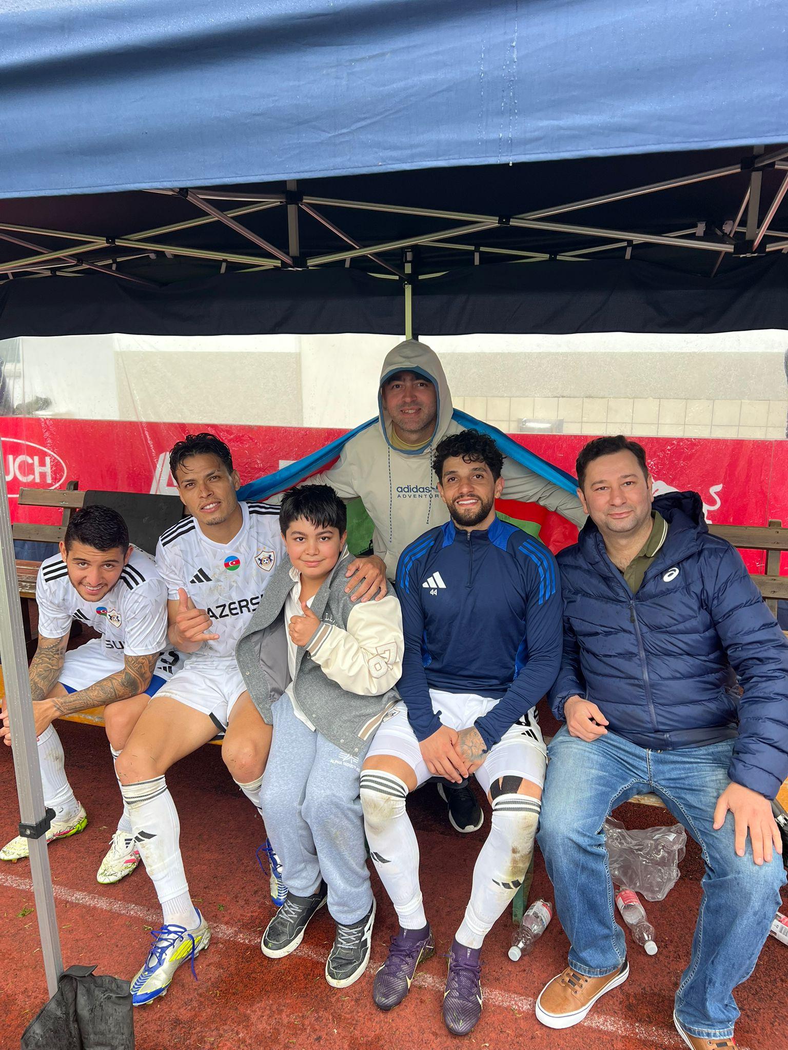 Azerbaijani diaspora rally behind Qarabagh FC with passionate support in Austria (PHOTO)