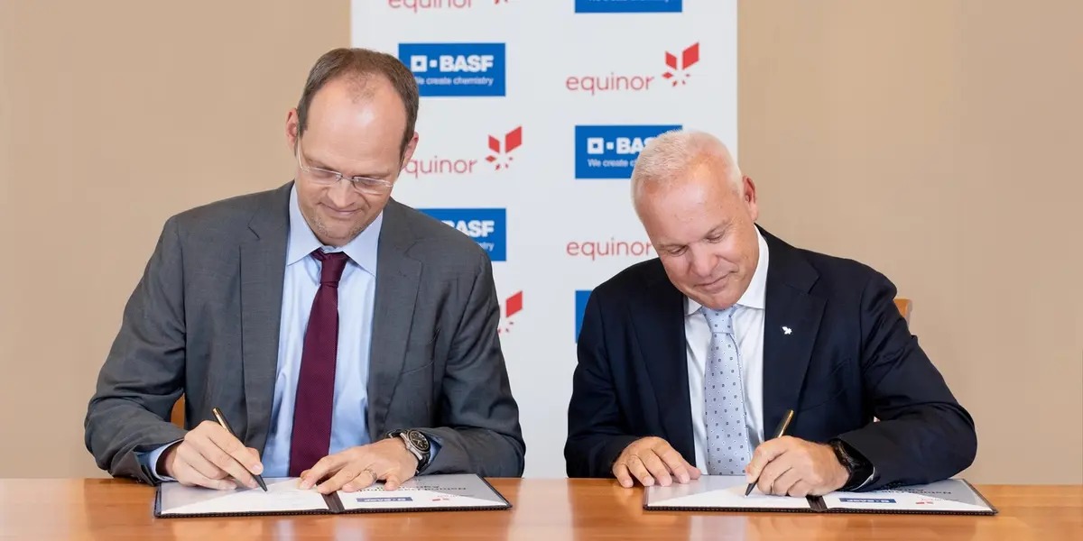 Equinor signs 10-year gas supply deal with BASF