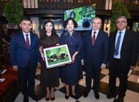 Heydar Aliyev Foundation VP Leyla Aliyeva attends evening on “The Confucius That We Don’t Know” at Baku Book Center (PHOTO)