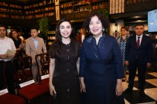 Heydar Aliyev Foundation VP Leyla Aliyeva attends evening on “The Confucius That We Don’t Know” at Baku Book Center (PHOTO)