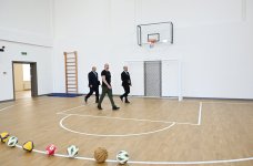 President Ilham Aliyev attends opening of secondary school No. 1 in Aghdam city (PHOTO)