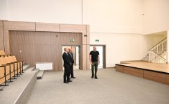 President Ilham Aliyev attends opening of secondary school No. 1 in Aghdam city (PHOTO)
