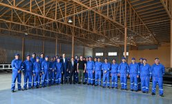 President Ilham Aliyev attends opening ceremony of Khojaly brick factory (PHOTO/VIDEO)