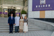 Vice-President of Heydar Aliyev Foundation Leyla Aliyeva visits “Malham Hospital” in Baku (PHOTO)