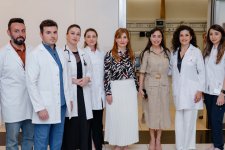 Vice-President of Heydar Aliyev Foundation Leyla Aliyeva visits “Malham Hospital” in Baku (PHOTO)