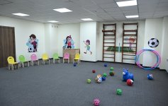 President Ilham Aliyev attends opening of nursery-kindergarten No. 1 in Aghdam city (PHOTO)