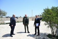 President Ilham Aliyev attends inauguration of restored historic mosque building in Aghdam’s Giyasly village (PHOTO)