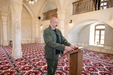 President Ilham Aliyev attends inauguration of restored historic mosque building in Aghdam’s Giyasly village (PHOTO)