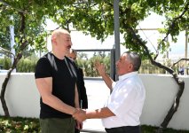 President Ilham Aliyev reviews restoration efforts in Khojaly’s Tazabina village (PHOTO)