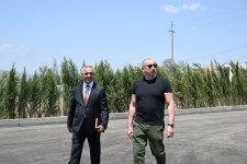 President Ilham Aliyev reviews restoration efforts in Khojaly’s Tazabina village (PHOTO)