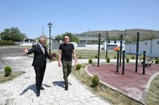 President Ilham Aliyev reviews restoration efforts in Khojaly’s Tazabina village (PHOTO)