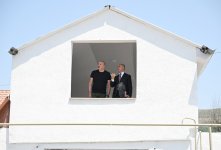 President Ilham Aliyev reviews restoration efforts in Khojaly’s Tazabina village (PHOTO)