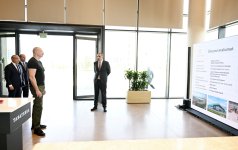 President Ilham Aliyev attends opening of tobacco products manufacturing facility at Aghdam Industrial Park (PHOTO)