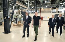 President Ilham Aliyev attends opening of tobacco products manufacturing facility at Aghdam Industrial Park (PHOTO)