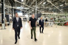 President Ilham Aliyev attends opening of tobacco products manufacturing facility at Aghdam Industrial Park (PHOTO)