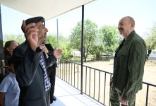 President Ilham Aliyev visits Khanyurdu village in Khojaly, meets with relocated residents (PHOTO)