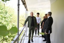 President Ilham Aliyev visits Khanyurdu village in Khojaly, meets with relocated residents (PHOTO)
