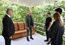 President Ilham Aliyev visits Khanyurdu village in Khojaly, meets with relocated residents (PHOTO)