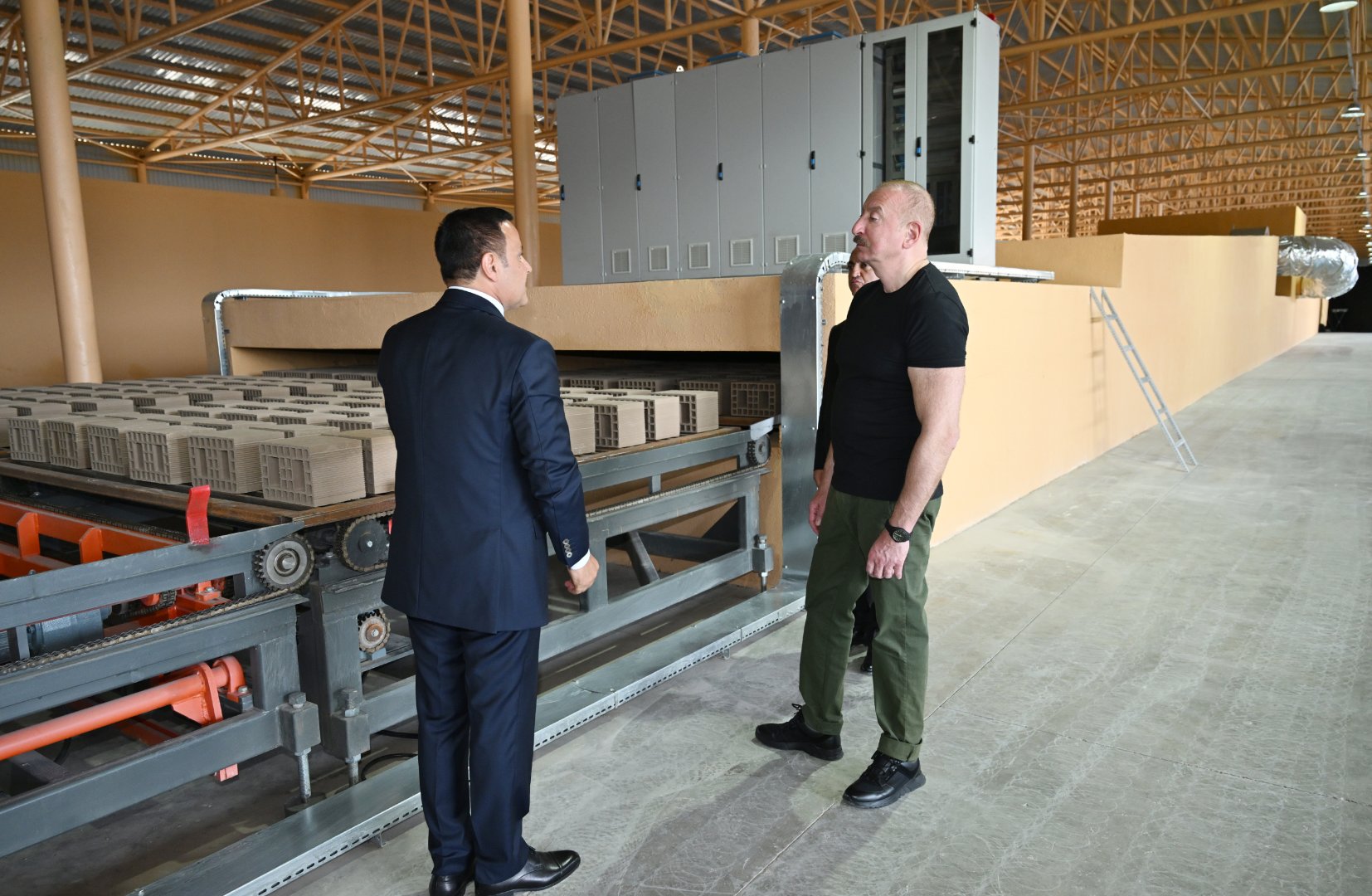 President Ilham Aliyev attends opening ceremony of Khojaly brick factory (PHOTO/VIDEO)