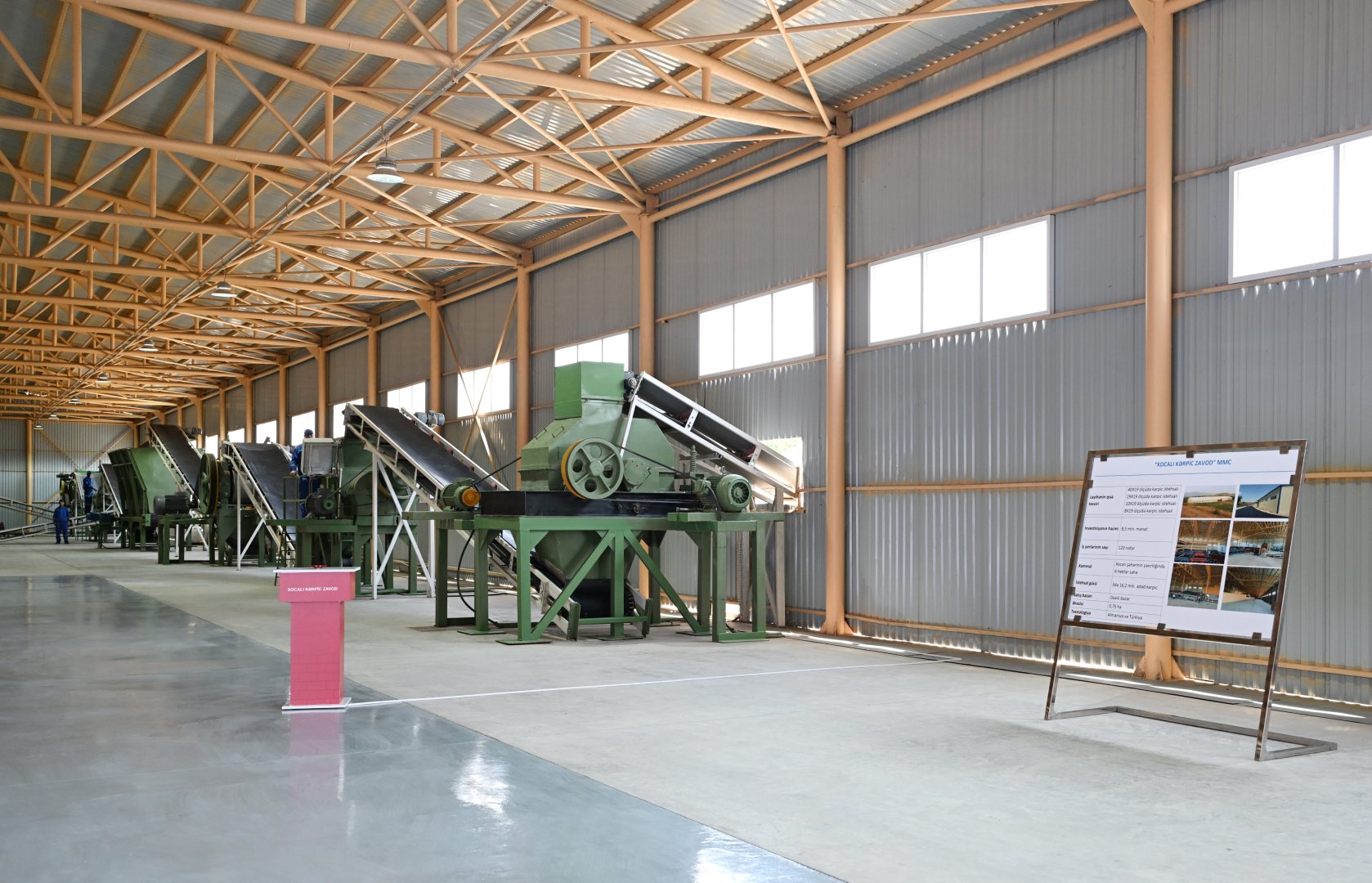President Ilham Aliyev attends opening ceremony of Khojaly brick factory (PHOTO/VIDEO)