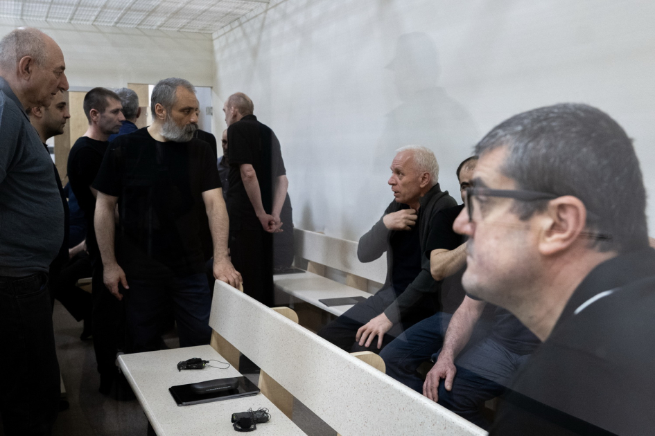 Trial of Armenian individuals accused of war crimes and crimes against humanity continues (PHOTO)