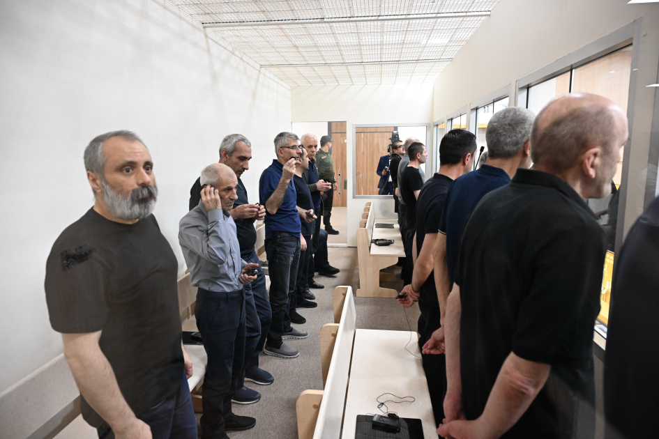Trial of Armenian individuals accused of war crimes and crimes against humanity continues (PHOTO)