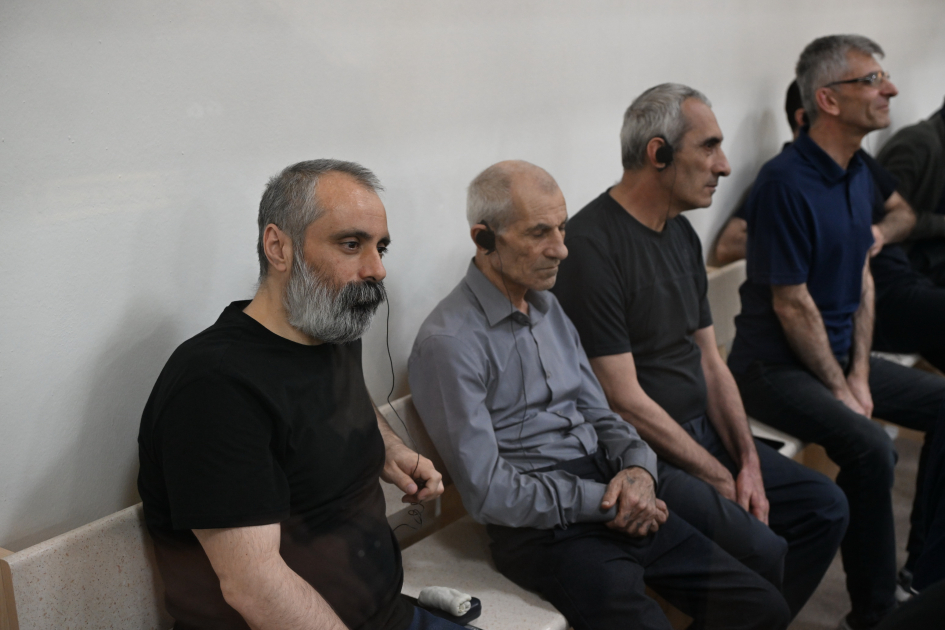 Trial of Armenian individuals accused of war crimes and crimes against humanity continues (PHOTO)