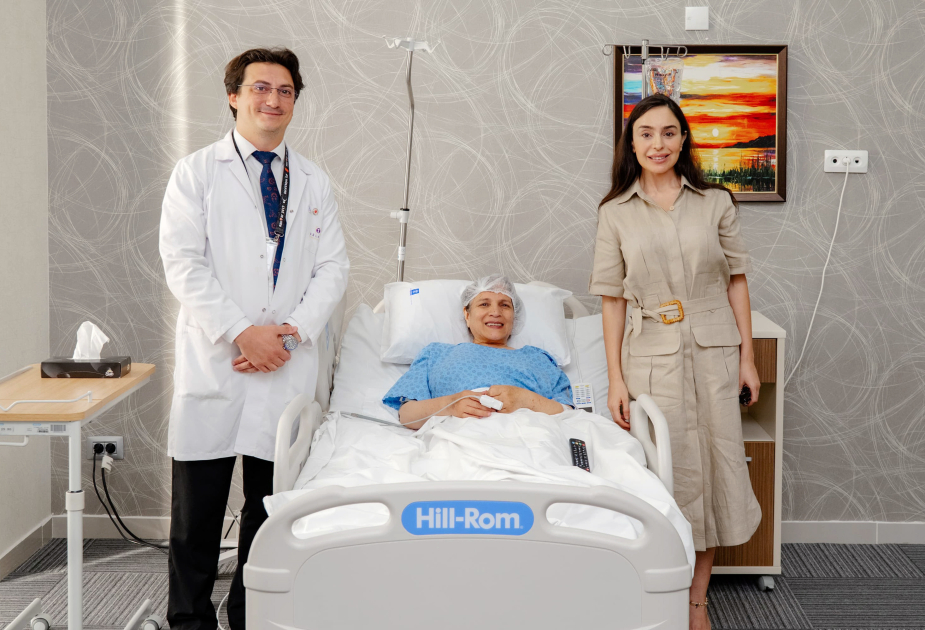 Vice-President of Heydar Aliyev Foundation Leyla Aliyeva visits “Malham Hospital” in Baku (PHOTO)
