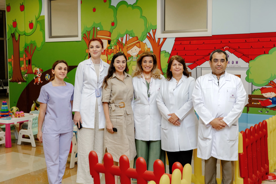 Vice-President of Heydar Aliyev Foundation Leyla Aliyeva visits “Malham Hospital” in Baku (PHOTO)