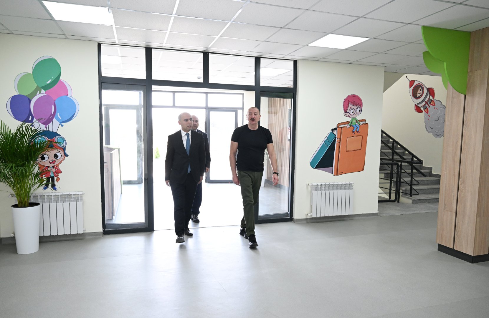 President Ilham Aliyev attends opening of nursery-kindergarten No. 1 in Aghdam city (PHOTO)