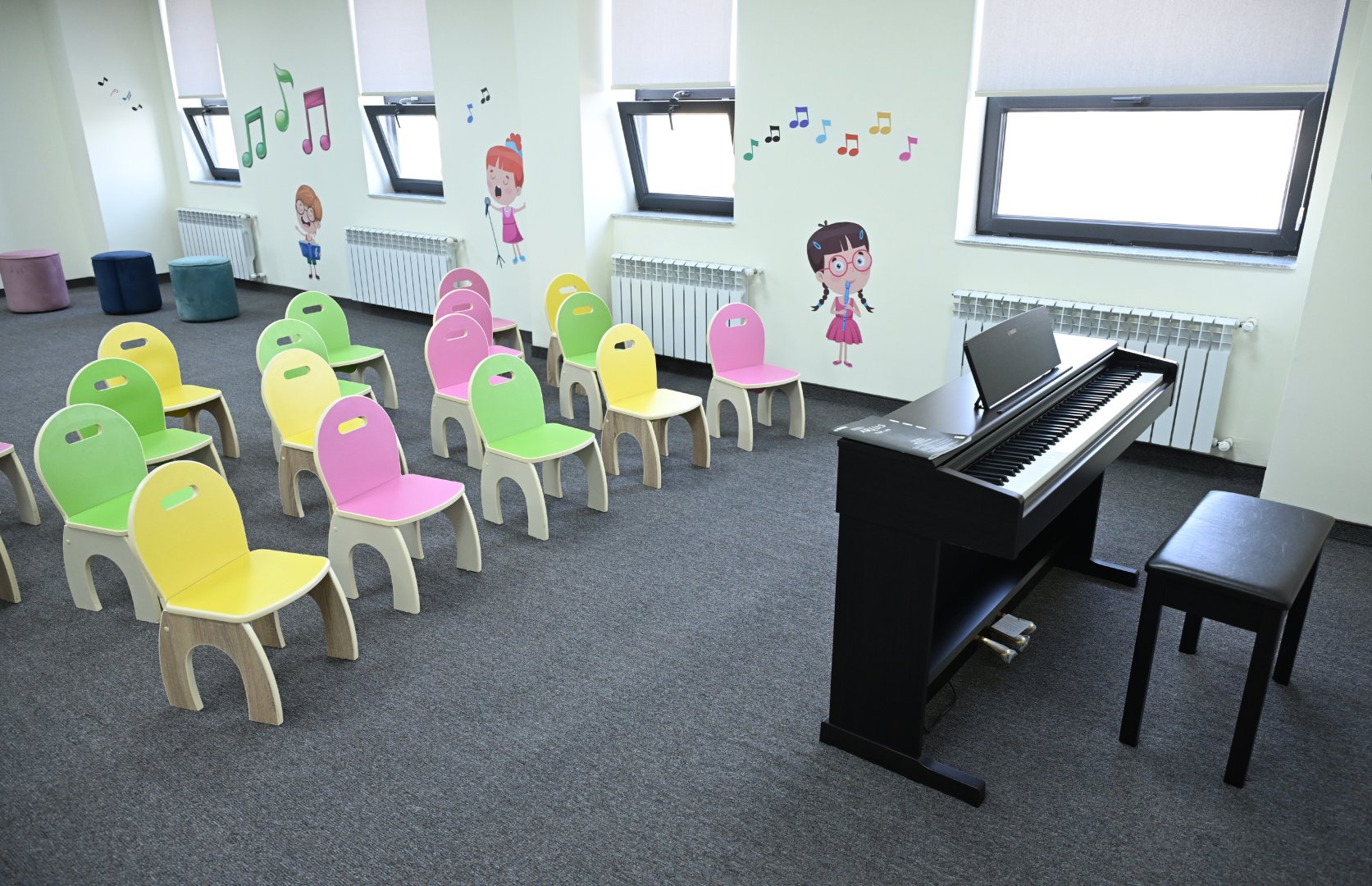 President Ilham Aliyev attends opening of nursery-kindergarten No. 1 in Aghdam city (PHOTO)