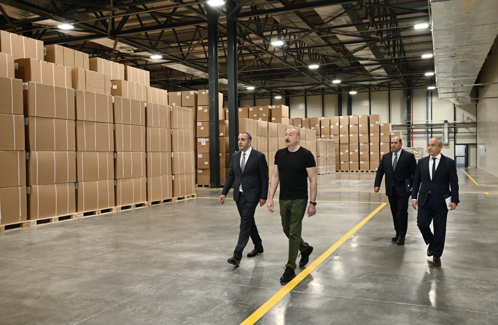 President Ilham Aliyev attends opening of tobacco products manufacturing facility at Aghdam Industrial Park (PHOTO)