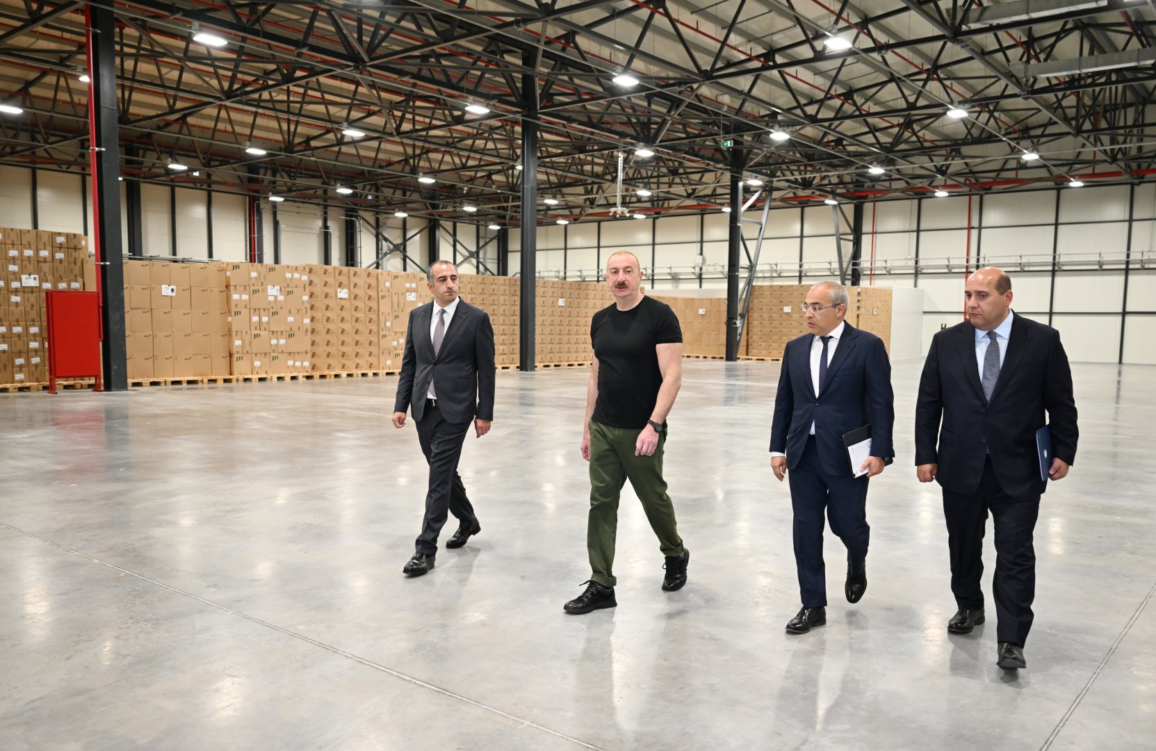 President Ilham Aliyev attends opening of tobacco products manufacturing facility at Aghdam Industrial Park (PHOTO)