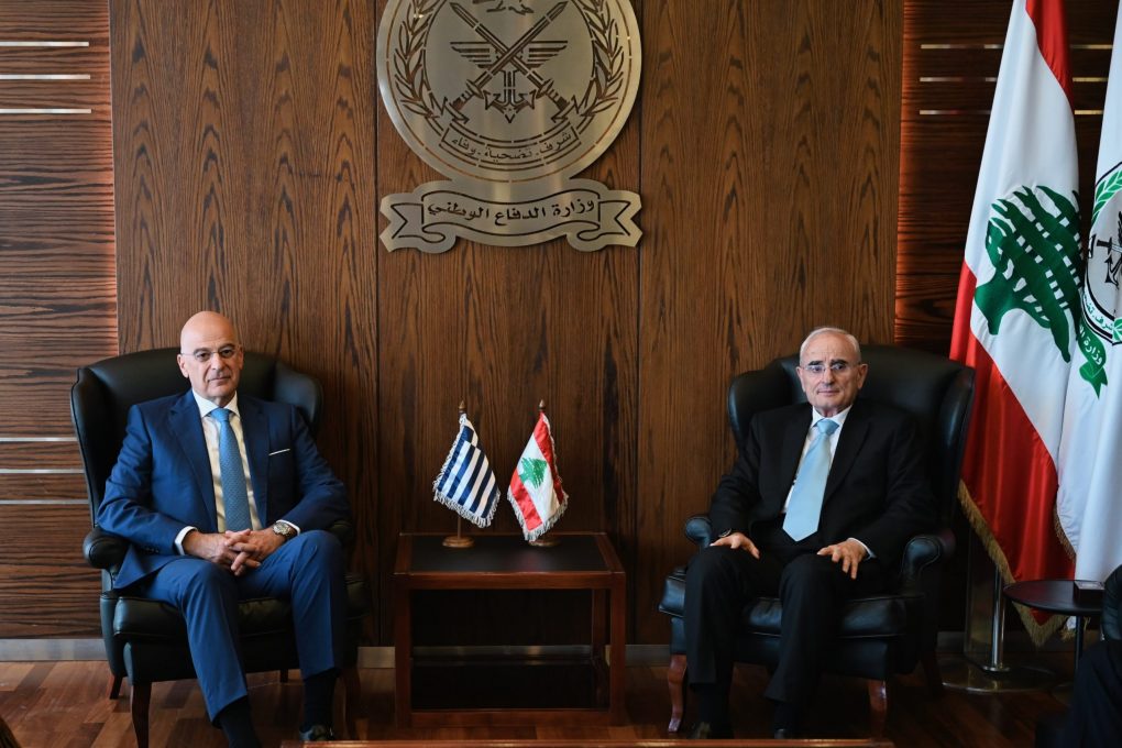 Greek defense minister advances bilateral relations in Lebanon visit