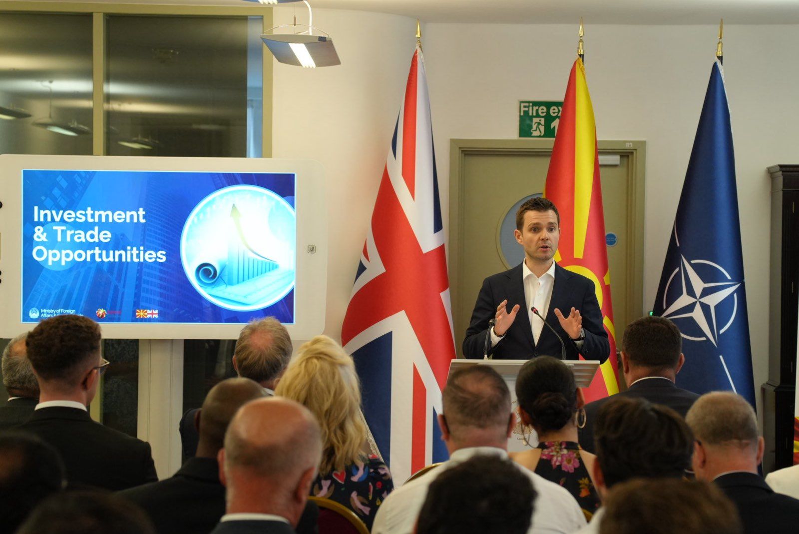 Minister urges British companies to explore North Macedonian market opportunities