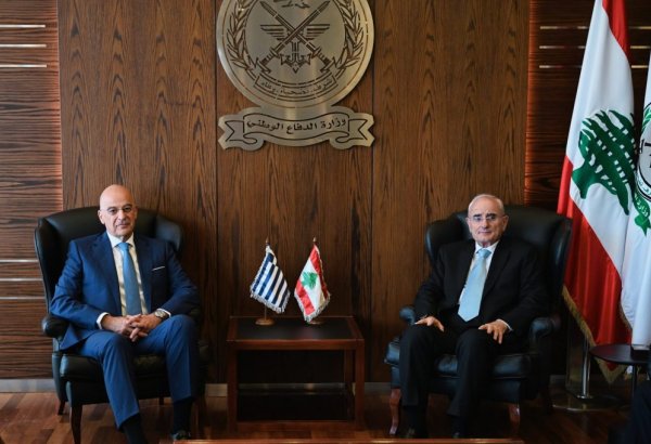Greek defense minister advances bilateral relations in Lebanon visit