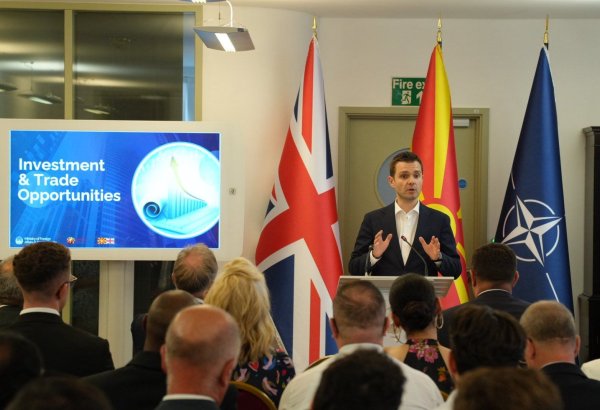 Minister urges British companies to explore North Macedonian market opportunities