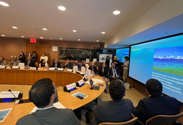 Kyrgyzstan advances mountain ecosystem efforts at UN high-level event