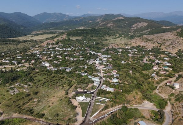 Azerbaijan counts fully restored houses in its Khanyurdu village
