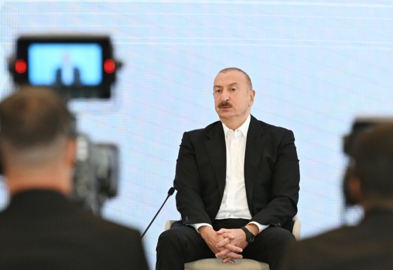 President Ilham Aliyev explains under what conditions peace treaty with Armenia can be signed