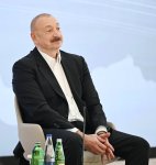 President Ilham Aliyev attends meeting with participants of 3rd Shusha Global Media Forum (PHOTO/VIDEO)