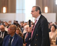 President Ilham Aliyev attends meeting with participants of 3rd Shusha Global Media Forum (PHOTO/VIDEO)