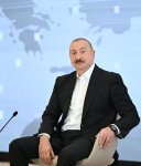 President Ilham Aliyev attends meeting with participants of 3rd Shusha Global Media Forum (PHOTO/VIDEO)