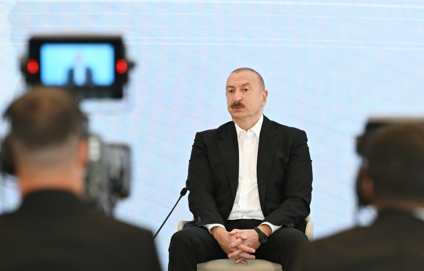 President Ilham Aliyev attends meeting with participants of 3rd Shusha Global Media Forum (PHOTO/VIDEO)