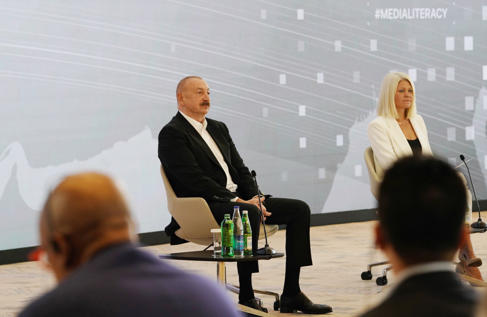 President Ilham Aliyev attends meeting with participants of 3rd Shusha Global Media Forum (PHOTO/VIDEO)