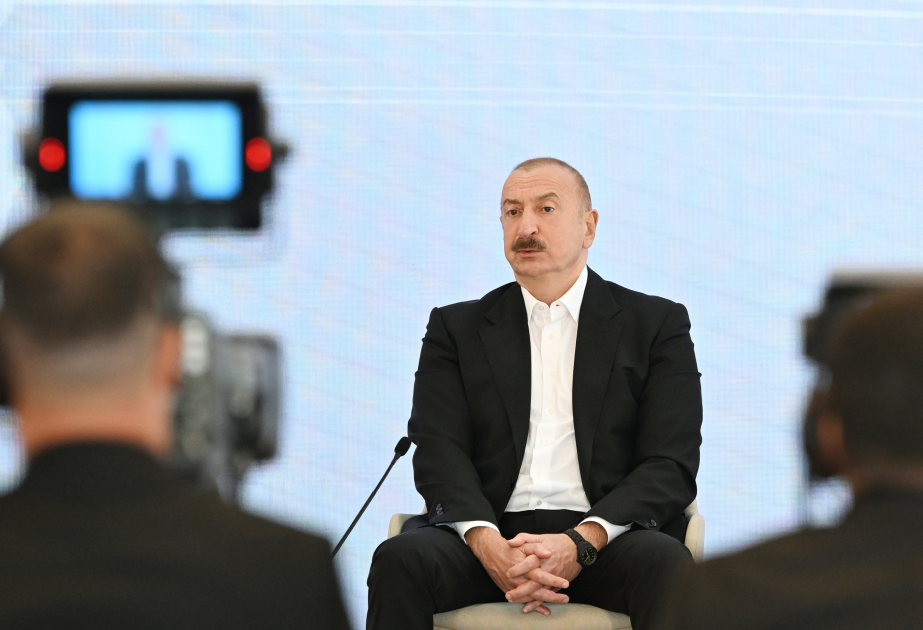 President Ilham Aliyev explains under what conditions peace treaty with Armenia can be signed